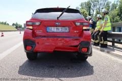 Unfall A8 bei Leipheim 17062022 08