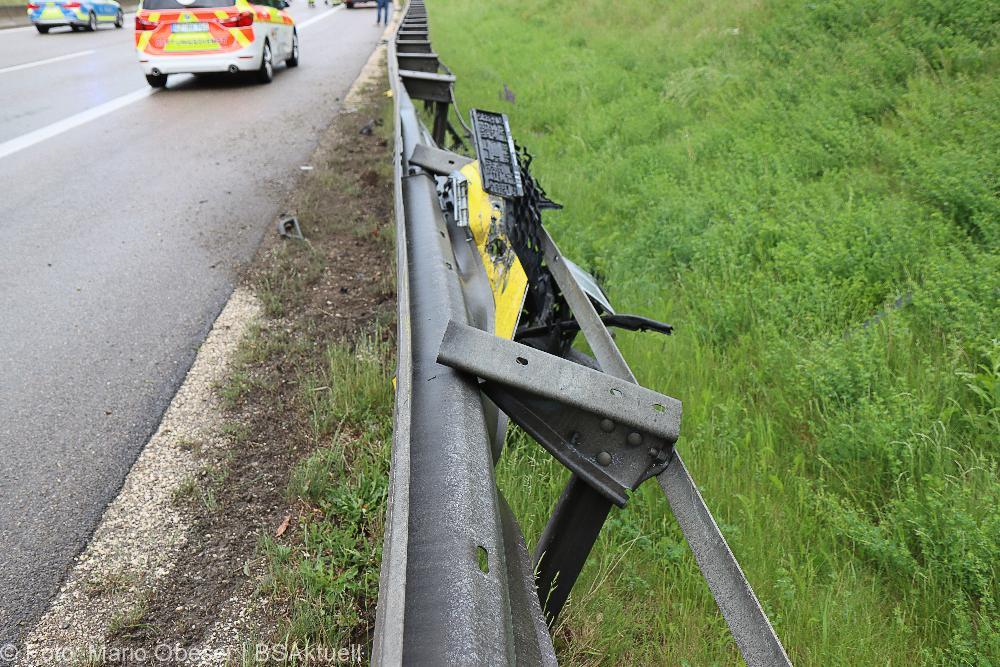 Unfall A8 Leipheim Elchingen 23052022