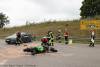 Unfall Motorrad und Pkw bei Burtenbach 24.08.2021