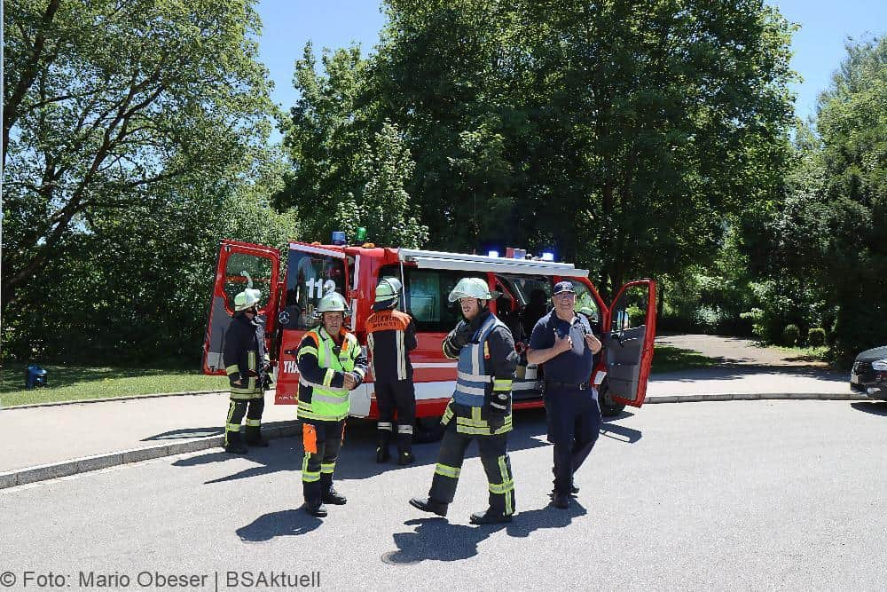 Thannhausen Alarmübung Schule