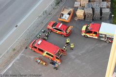Leipheim Übung Rettung Silo 19072022 87