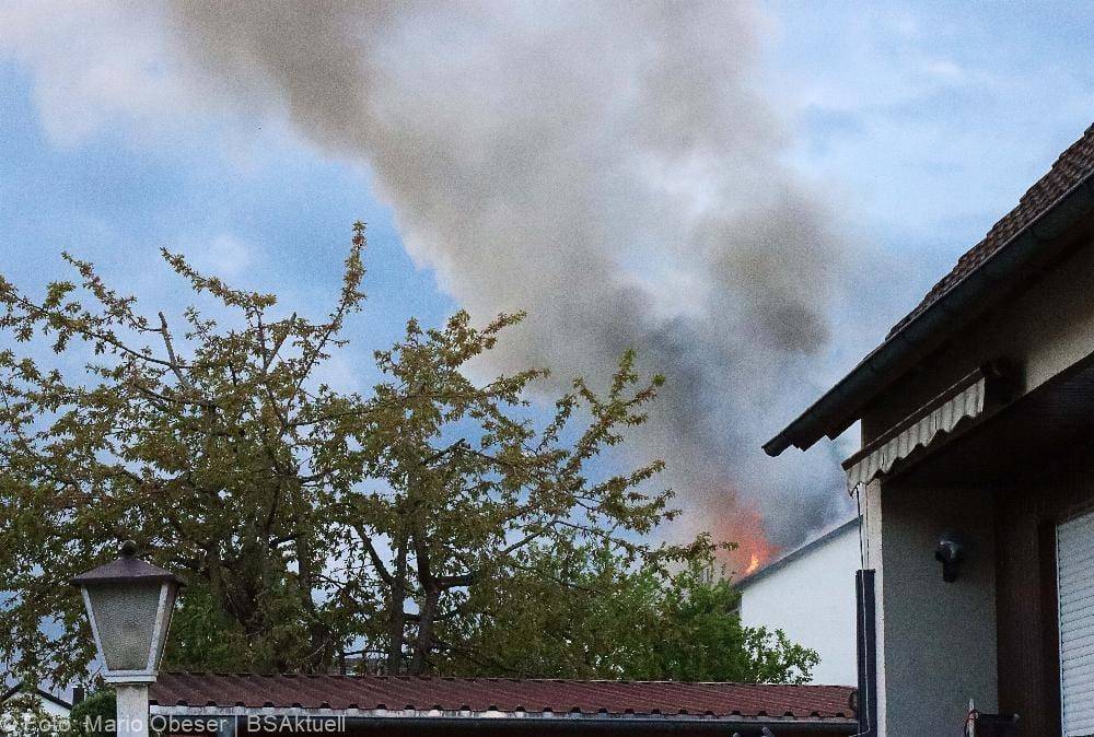 Brand Dachgeschosswohnung Offingen