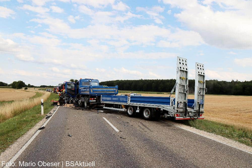 Unfall Wittislingen 27072022