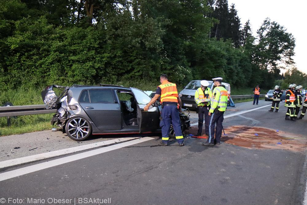Unfall A7 Kreis Neu-Ulm Buchenberg 10062022