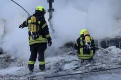 A8 Brand Lkw Zusmarshausen - Burgau 14022022 23