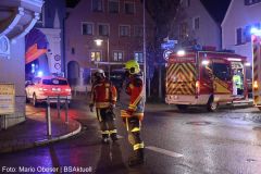 Pkw gegen Hauswand Burgau 22022022 6