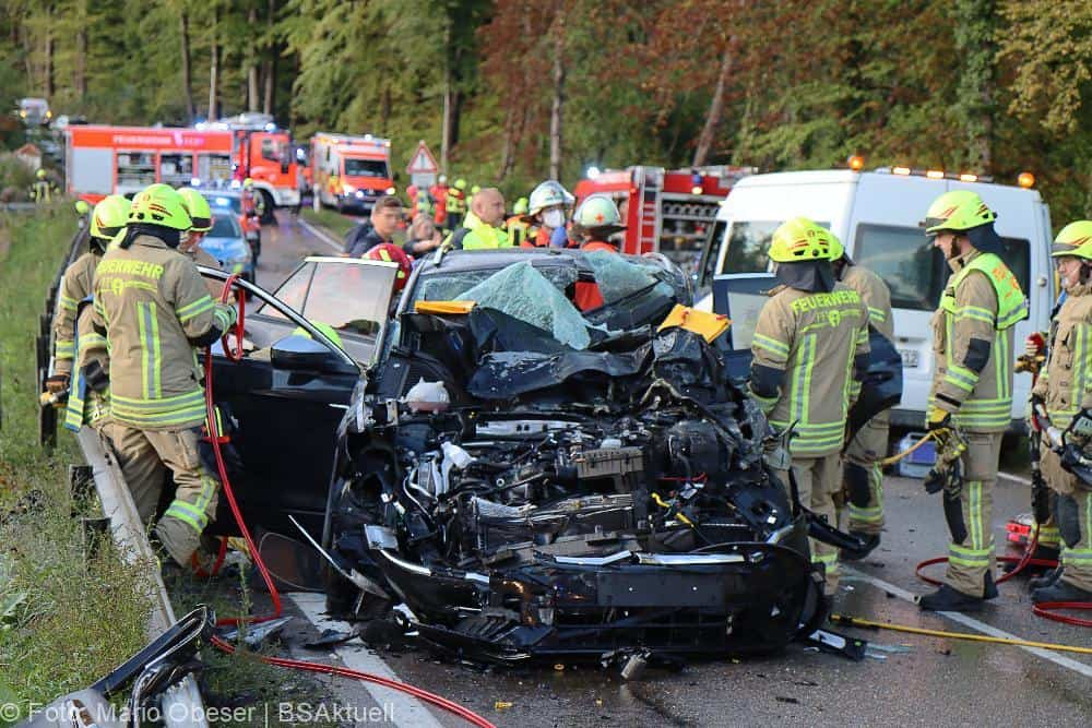 Unfall B16 Kleinkötz Munasenke 14092022
