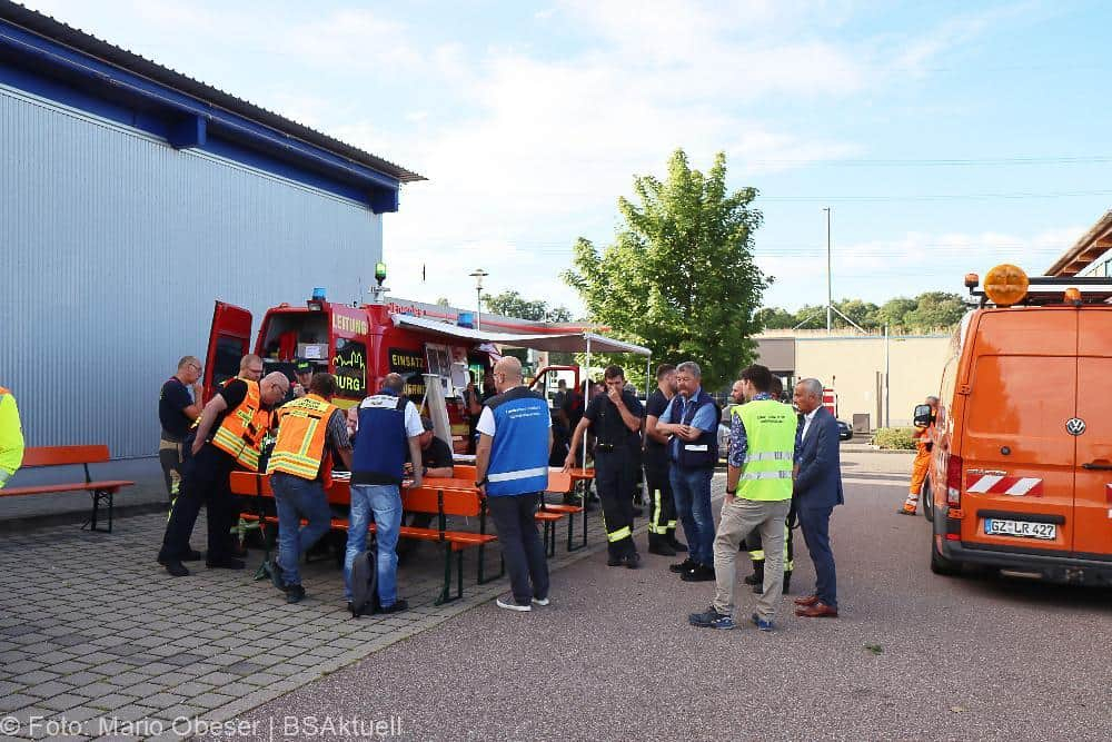 Sprengung Fliegerbombe Guenzburg 23062022