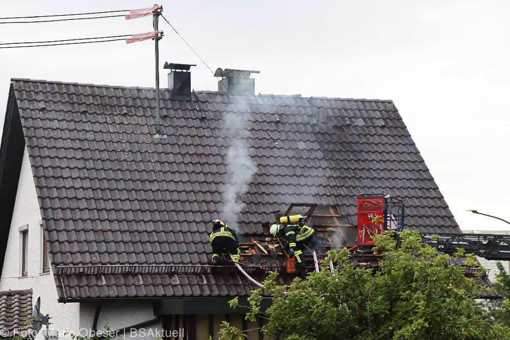 Brand Thannhausen Dachbereich 07072022