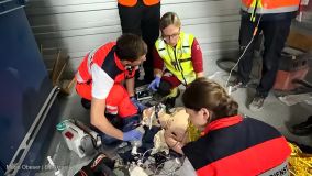 Feuerwehr Ichenhausen Obeser Übung