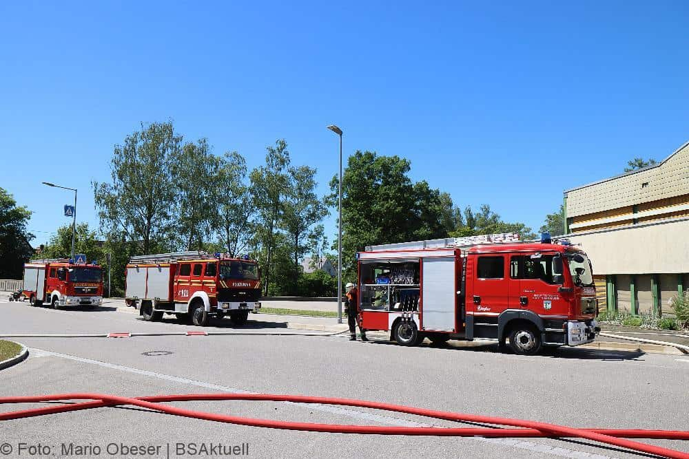 Thannhausen Alarmübung Schule