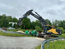 Hochwasser 2024 Höselhurst nahe Dammöffnung 5