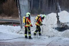 A8 Brand Lkw Zusmarshausen - Burgau 14022022 5