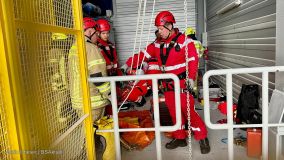 Feuerwehr Ichenhausen Obeser Übung