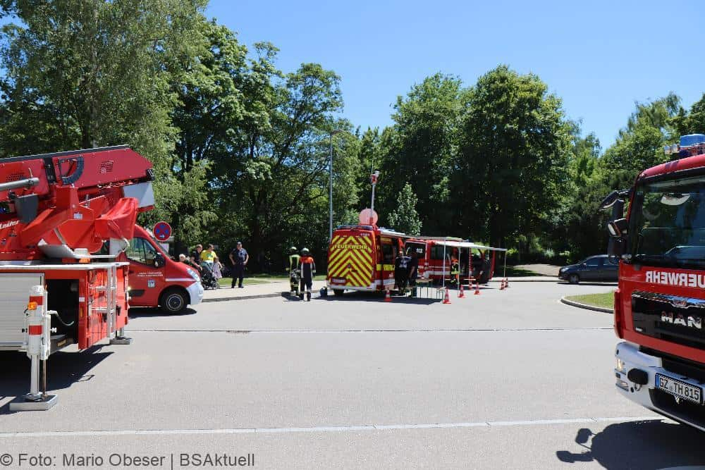 Thannhausen Alarmübung Schule