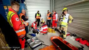 Feuerwehr Ichenhausen Obeser Übung