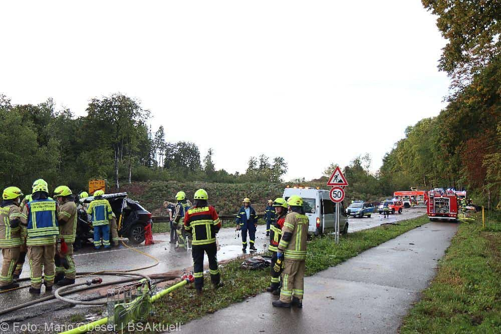 Unfall B16 Kleinkötz Munasenke 14092022