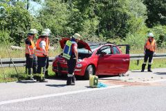 Unfall B28 Senden 03072022 18