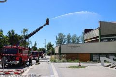 Thannhausen Alarmübung Schule 02072022 48
