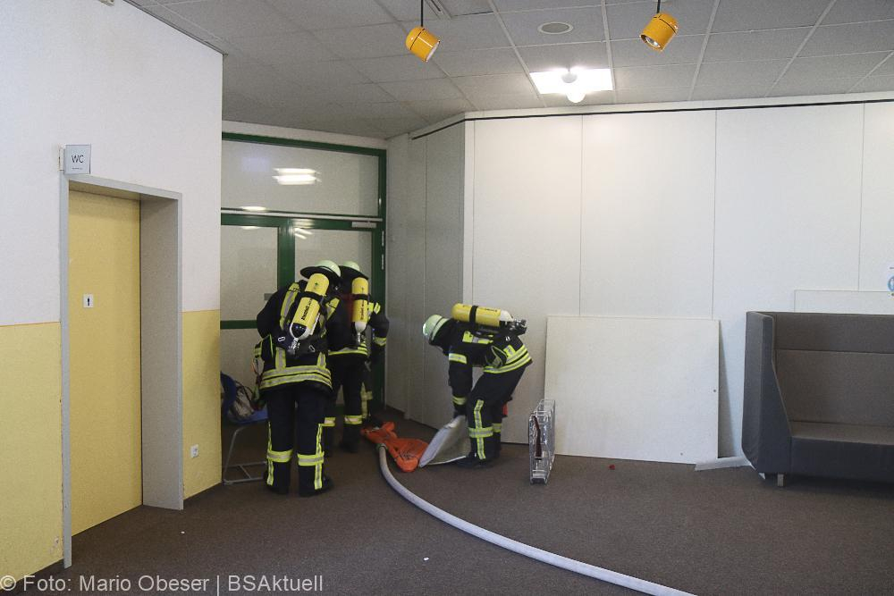Thannhausen Alarmübung Schule