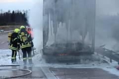 A8 Brand Lkw Zusmarshausen - Burgau 14022022 13