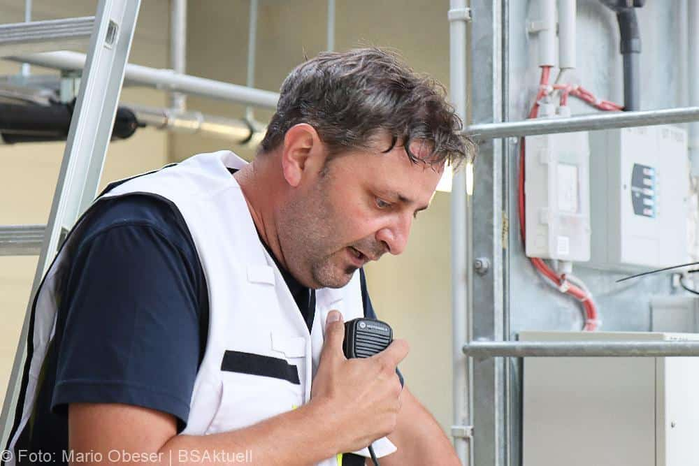 Leipheim Übung Rettung Silo 19072022