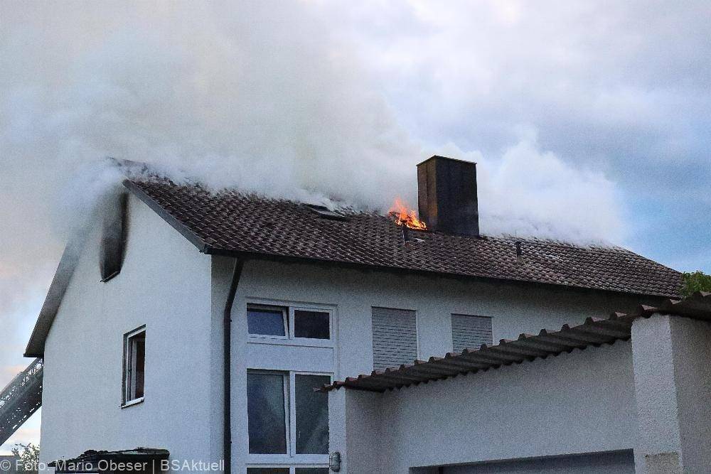 Brand Dachgeschosswohnung Offingen