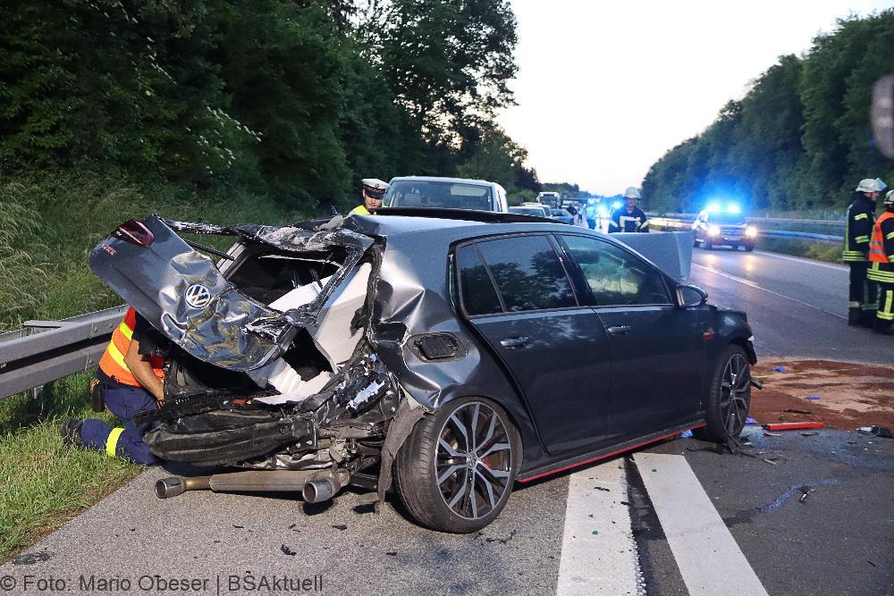 Unfall A7 Kreis Neu-Ulm Buchenberg 10062022