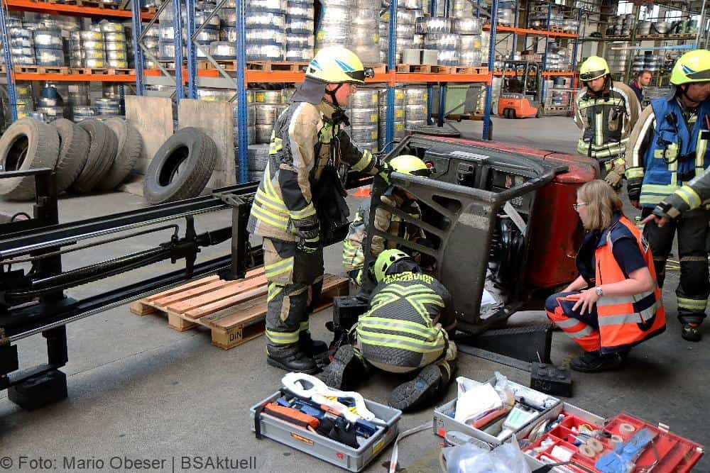 Stapler Unfall Rigdon Übung 28072022