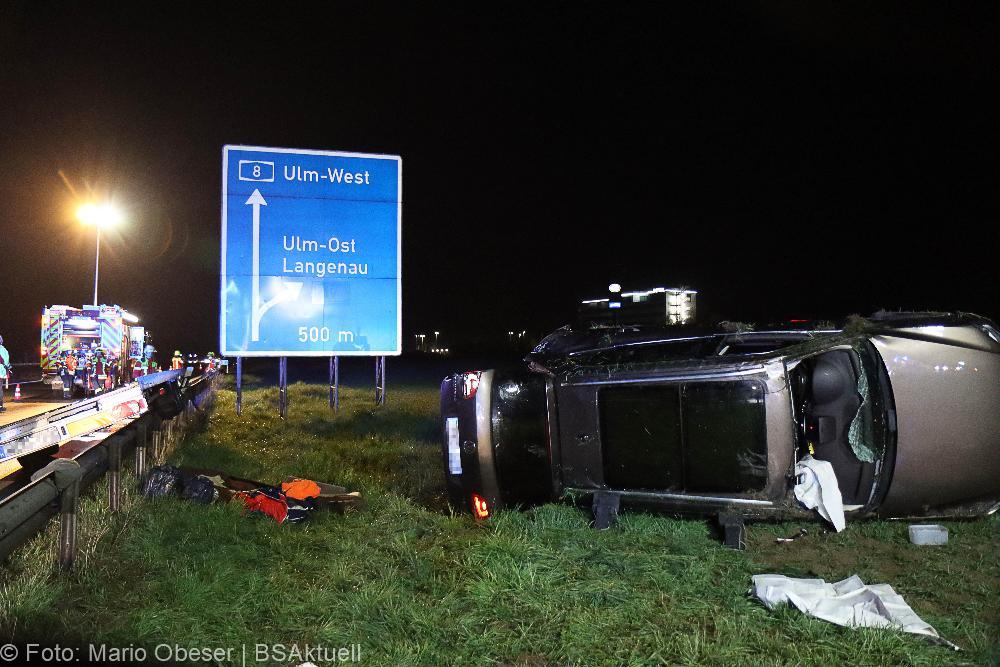 Unfall A8 Seligweiler tödlich 15042022