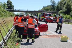 Unfall B28 Senden 03072022 19