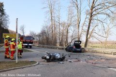 Unfall Premach Motorrad Pkw 25032022 22