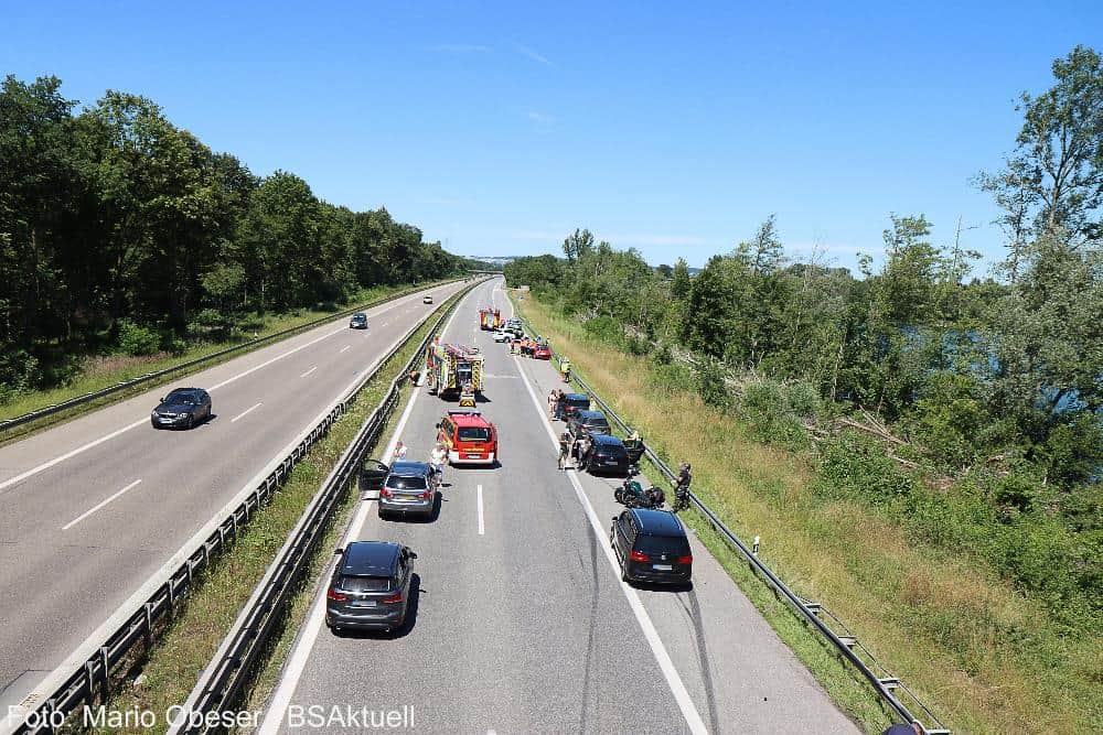 Unfall B28 Senden 03072022