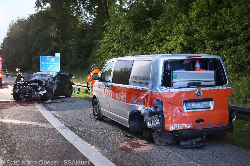 Unfall A7 Kreis Neu-Ulm Buchenberg 10062022