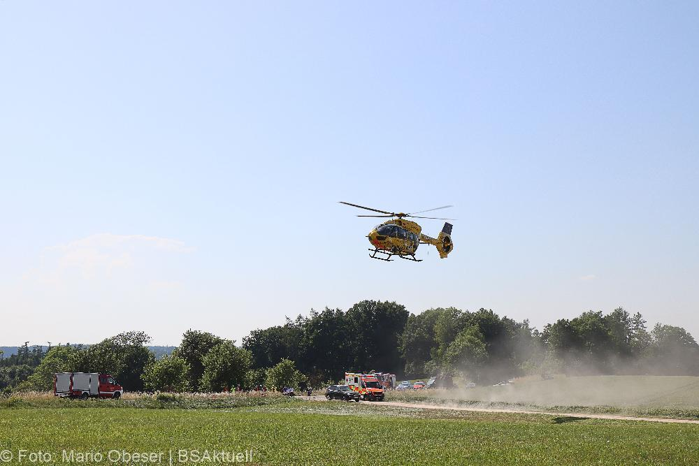 Unfall Roggenburg Motorrad Pkw 21062022