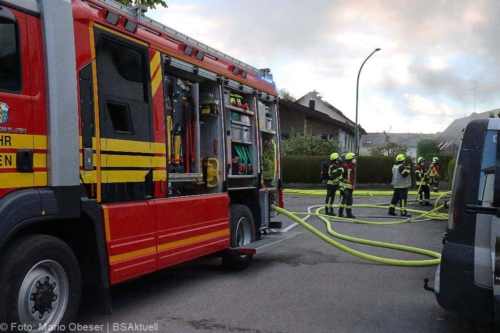Brand Dachgeschosswohnung Offingen