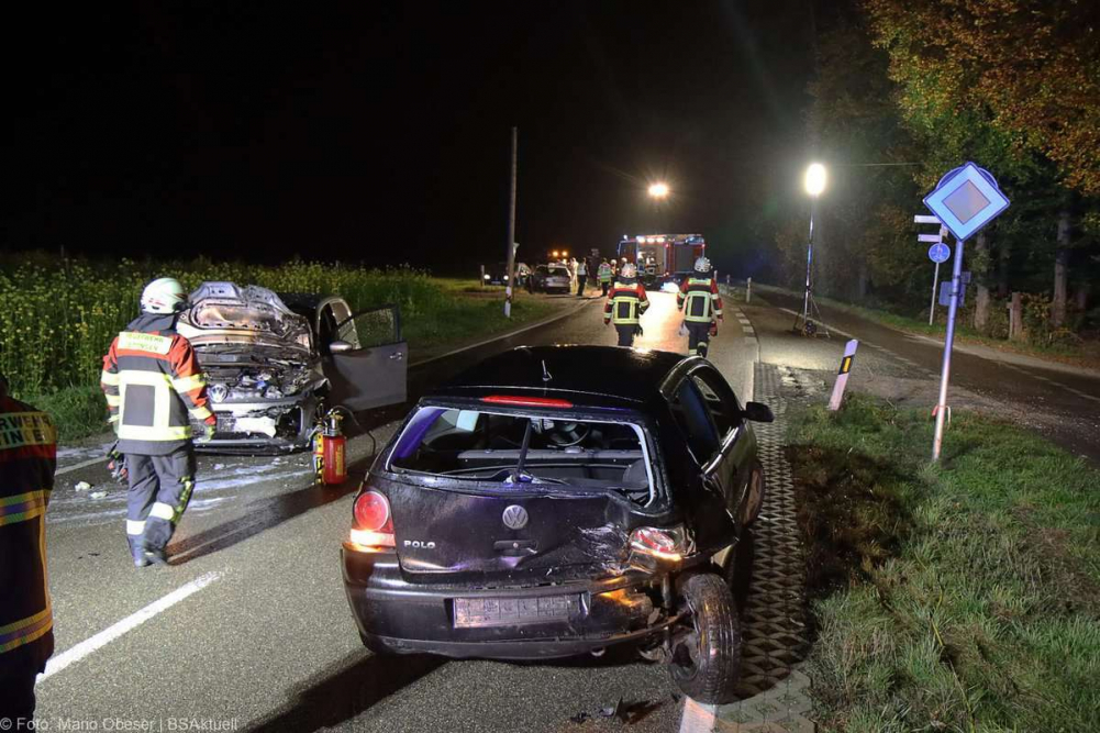 Am Dienstagabend, den 22. Oktober 2024, ereigneten sich kurz nach 21 Uhr auf der Kreisstraße GZ17, zwischen Jettingen und Goldbach, zwei aufeinanderfolgende Verkehrsunfälle.