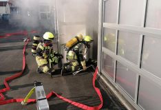 Atemschutzlehrgang Feuerwehrt Guenzburg 0322 3