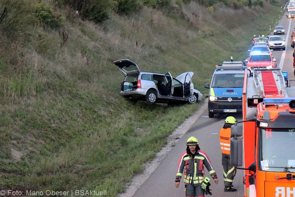 Unfall A8 bei Bubesheim 23082022