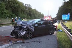 Unfall A7 RI Füssen Neu-Ulm Buchenwald 10062022 19