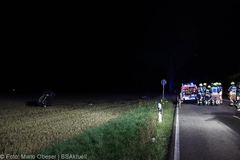 Unfall Günzburg Überschlag 20082022
