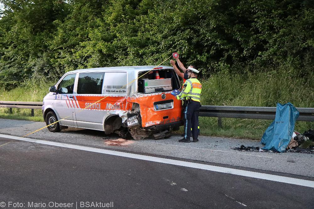 Unfall A7 Kreis Neu-Ulm Buchenberg 10062022