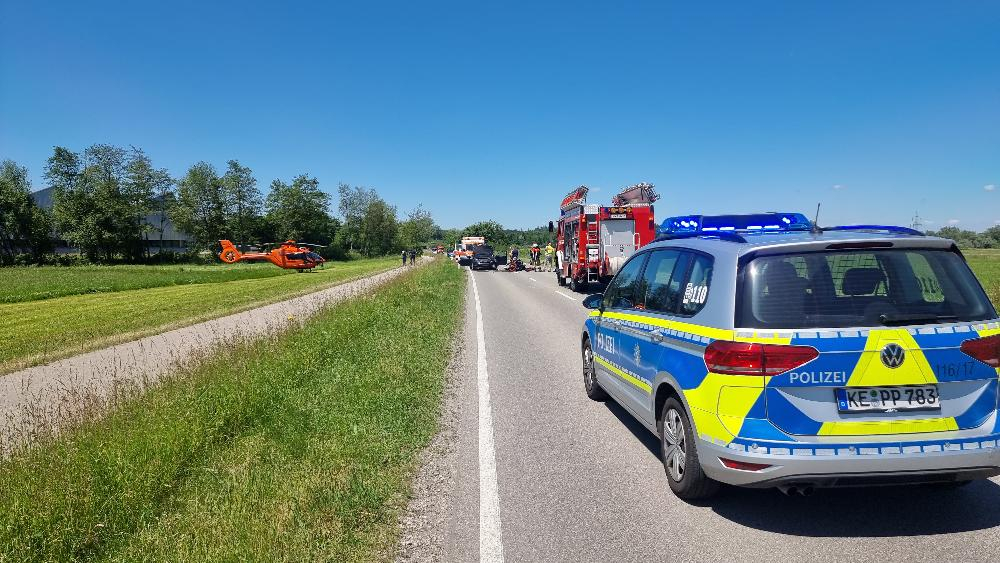 Ottobeuren Motorradunfall 12062022