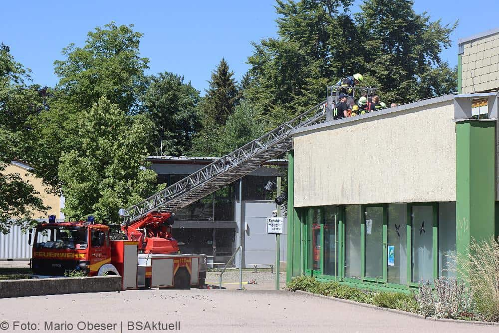 Thannhausen Alarmübung Schule