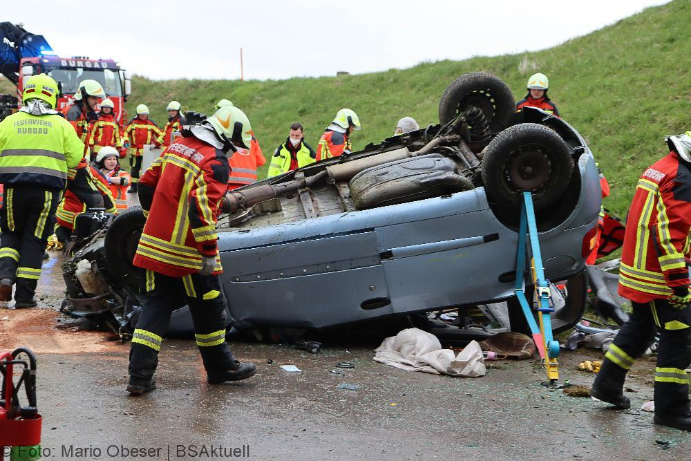 Unfall A8 Burgau - Günzburg
