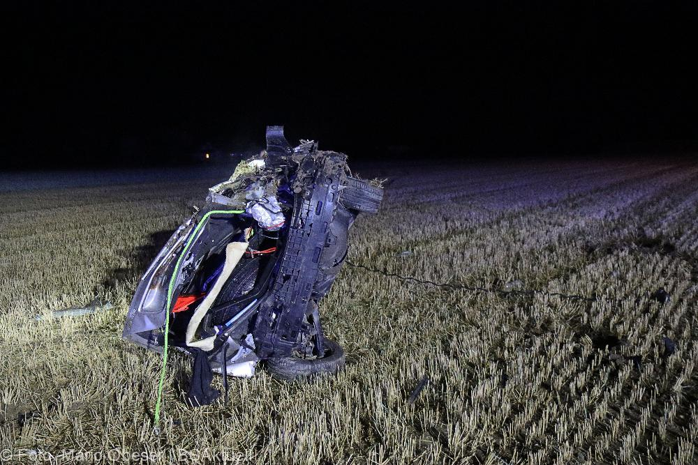 Unfall Günzburg Überschlag 20082022
