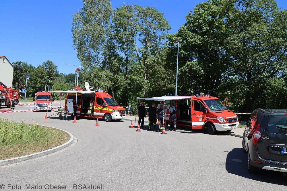 Thannhausen Alarmübung Schule