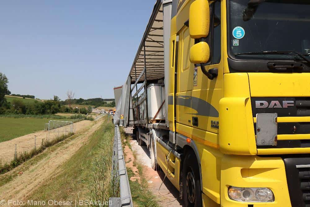 A8 Vinylkleber Sattelzug Günzburg Burgau 18062022