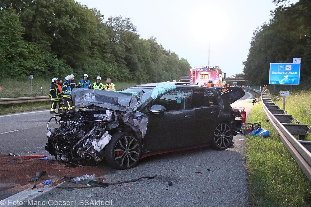 Unfall A7 Kreis Neu-Ulm Buchenberg 10062022