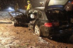 Unfall B16 Heubelsburg Ichenhausen 02042022 19